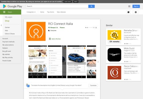 
                            8. RCI Connect Italia - App su Google Play