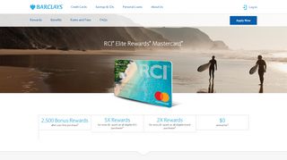 
                            13. RCI Elite Rewards® Mastercard® | Barclays US
