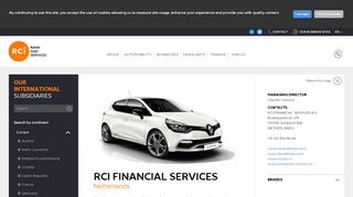 
                            7. RCI Financial Services Netherlands | RCI Bank and Services