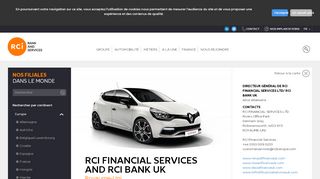 
                            4. RCI financial Services Royaume-Uni : Filiale UK | RCI Bank and ...