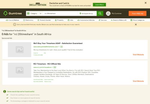 
                            12. Rci Timeshare Ads | Gumtree Classifieds South Africa