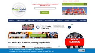 
                            9. RCL Foods x10 In-Service Training Opportunities | Careers Portal