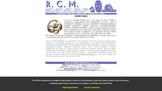 
                            7. R.C.M. - CUSCINETTI - SUPPORTI - PARAOLI - CINGHIE - SEGEER ...