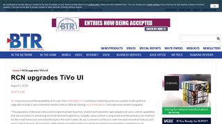 
                            9. RCN upgrades TiVo UI - Broadband Technology Report