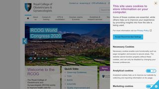 
                            12. RCOG - Royal College of Obstetricians and Gynaecologists