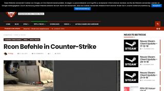 
                            2. Rcon Befehle in Counter-Strike | FrAGgi.de | Gaming Community ...