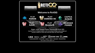 
                            2. RctiQQ.com ~ Bandar Poker Online, Domino 99, BandarQ Terpercaya