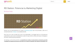 
                            11. RD Station: Potencia tu Marketing Digital - Blog de Marketing