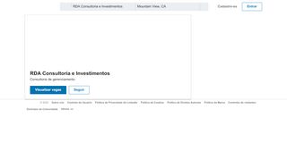 
                            9. RDA Consultoria e Investimentos | LinkedIn