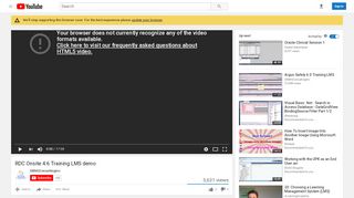 
                            10. RDC Onsite 4.6 Training LMS demo - YouTube