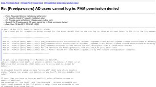 
                            4. Re: [Freeipa-users] AD users cannot log in: PAM permission denied