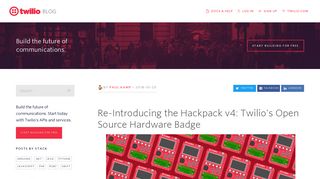 
                            6. Re-Introducing the Hackpack v4: Twilio's Open Source Hardware Badge