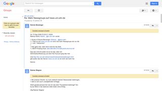 
                            11. Re: Mehr Newsgroups auf news.uni-ulm.de - Google Groups