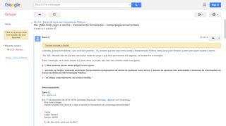 
                            12. Re: [NELCA] Login e senha - treinamento fornecedor - Google Groups