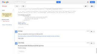 
                            2. Re: Rest Assured and CAS Login forms - Google Groups