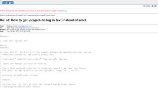 
                            7. Re: st: How to get -project- to log in text instead of smcl. - Stata