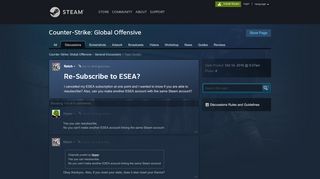 
                            8. Re-Subscribe to ESEA? :: Counter-Strike: Global Offensive General ...