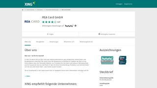 
                            9. REA Card GmbH als Arbeitgeber | XING Unternehmen