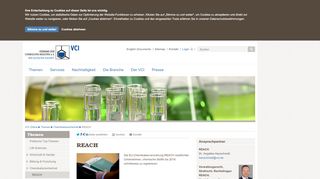 
                            7. REACH - Verband der Chemischen Industrie e.V. (VCI)
