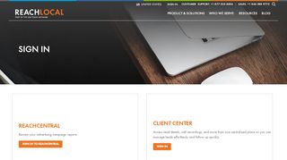 
                            8. ReachCentral Sign In | ReachEdge Sign In | ReachLocal
