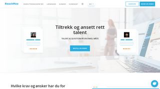 
                            1. ReachMee Rekrutteringssystem - en effektiv rekrutteringsprosess