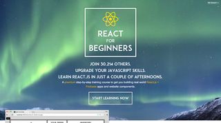 
                            9. React For Beginners — The best way to learn React