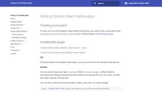 
                            9. React Native apps - Getting Started - Node.js for Mobile Apps