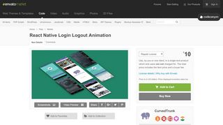 
                            13. React Native Login Logout Animation by CurvedTrunk | CodeCanyon
