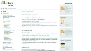 
                            11. Read GAIA online - Oekom Verlag