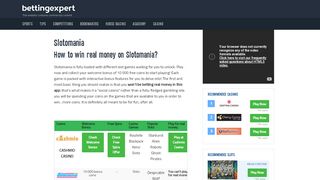 
                            11. Read Slotomania Video Slot Online Review - Bettingexpert.com