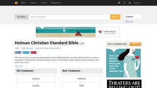 
                            7. Read the Holman Christian Standard Bible Free Online