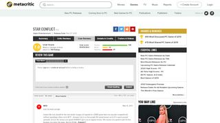 
                            11. Read User Reviews and Submit your own for Star Conflict on PC ...