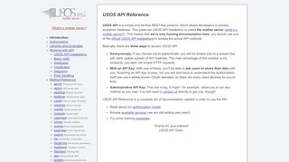 
                            12. Read USOS API Introduction to get started! - USOS API Reference