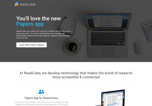 
                            11. ReadCube – Software for Researchers, Libraries, and Publishers