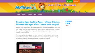 
                            9. Reading Eggs Spelling - - Mathseeds