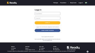 
                            2. Readly login