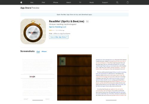 
                            12. ReadMe! (Spritz & BeeLine) on the App Store - iTunes - Apple
