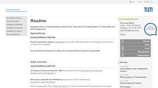 
                            7. Readme | Universitätsbibliothek der TUM