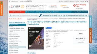 
                            12. Ready for First (FCE) (3rd Edition) Student's Book without Key with ...