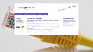 
                            7. ready4net.ch: Webmail - ready4net.ch: Internet Solutions