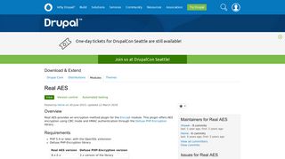 
                            10. Real AES | Drupal.org