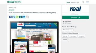 
                            5. ▷ real,- bündelt und modernisiert seinen Onlineauftritt (BILD ...