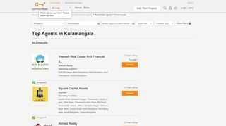 
                            5. Real Estate Agents in Koramangala | Brokers in ... - Commonfloor.com