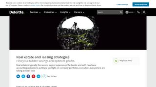 
                            12. Real estate and leasing strategies: Sign up | Deloitte US