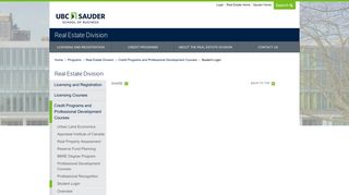 
                            2. Real Estate Division - | UBC Sauder School of Business, Vancouver ...