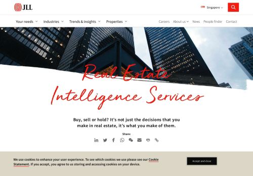 
                            3. Real Estate Intelligence Services - JLL Singapore