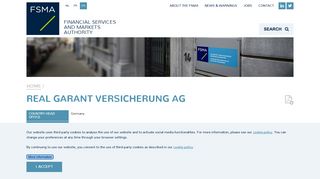 
                            7. Real Garant Versicherung AG | FSMA