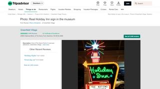 
                            12. Real Holiday Inn sign in the museum - Picture of Greenfield Village ...