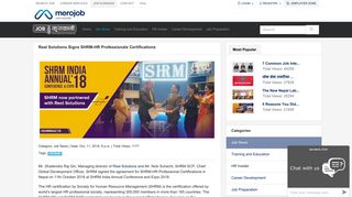 
                            9. Real Solutions Signs SHRM-HR Professionals Certifications | Job ...