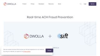 
                            6. Real-Time ACH Fraud Monitoring With Sift Science | Dwolla